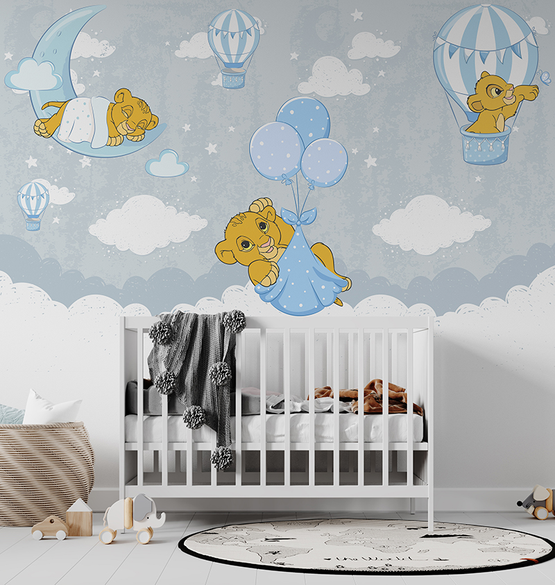 Foto Tapete Lion King Baby, foto tapeta na zidu